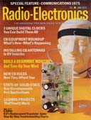 Radio-Electronics, January 1975, IC-67 Metal Locator