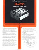 Shugart SA 400 Datasheet